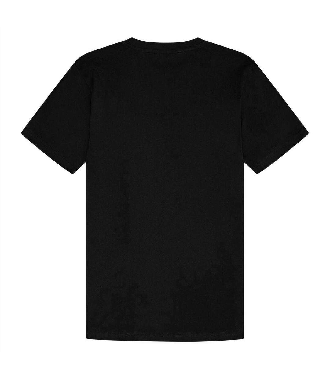 Mens Rillas Logo T-shirt Black Ellesse-2