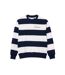 Sweat French Made Femme Crème Bleu Foncé Lacoste-1