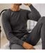 Mens Cotton Thermal Underwear Long Sleeve Top-3