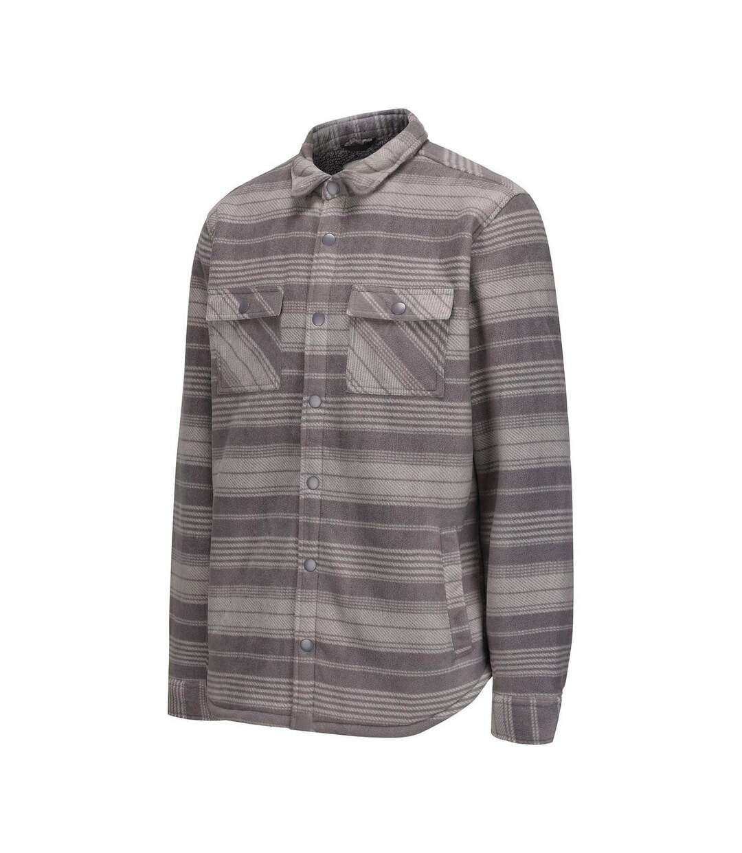 Veste-chemise Motif/style Motif Écossais Homme Gris SoulCal-3