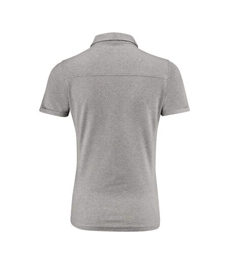 Polo American Supreme Femme Gris Chiné James Harvest