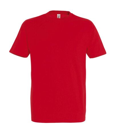 T-shirt manches courtes - Mixte - 11500 - rouge