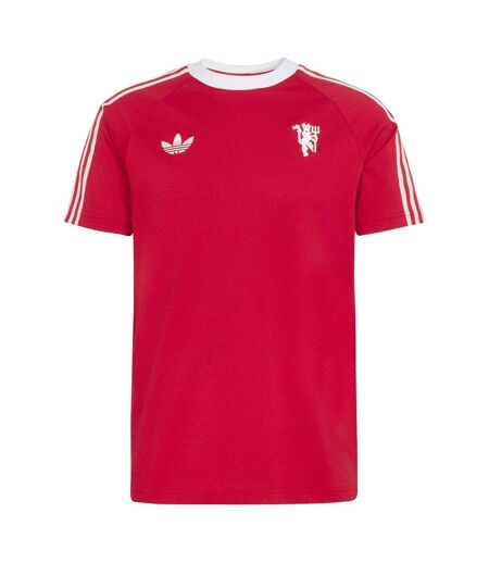 T-shirt Motif/style Manchester United Fc Originals Homme Rouge Blanc Adidas