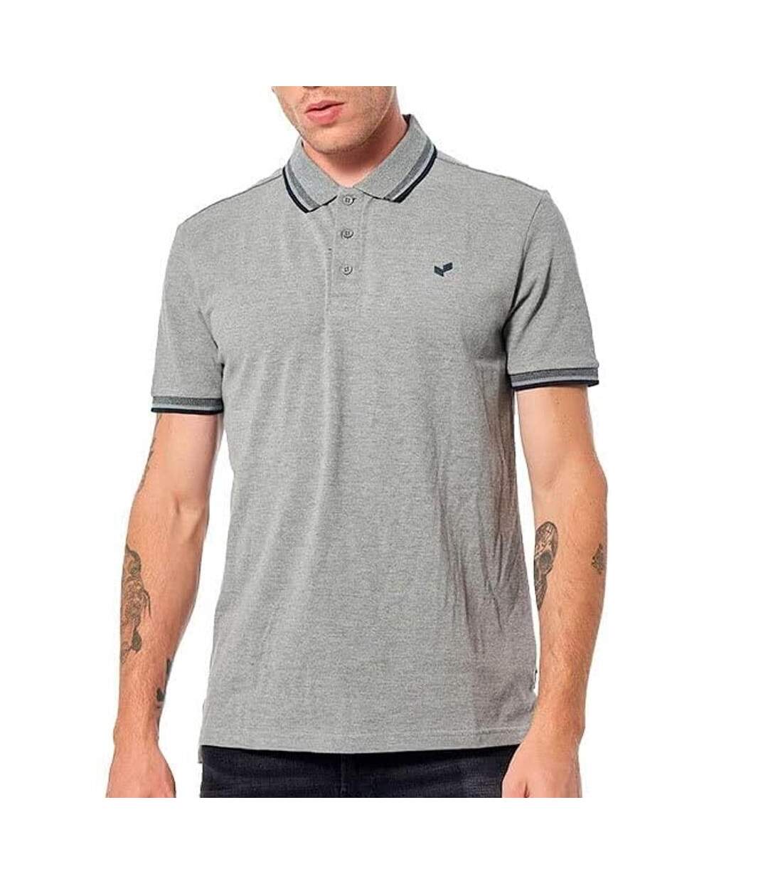 Polo gris homme kaporal rayo-1