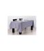 Nappe Antitache Unie 140x240cm Gris-4