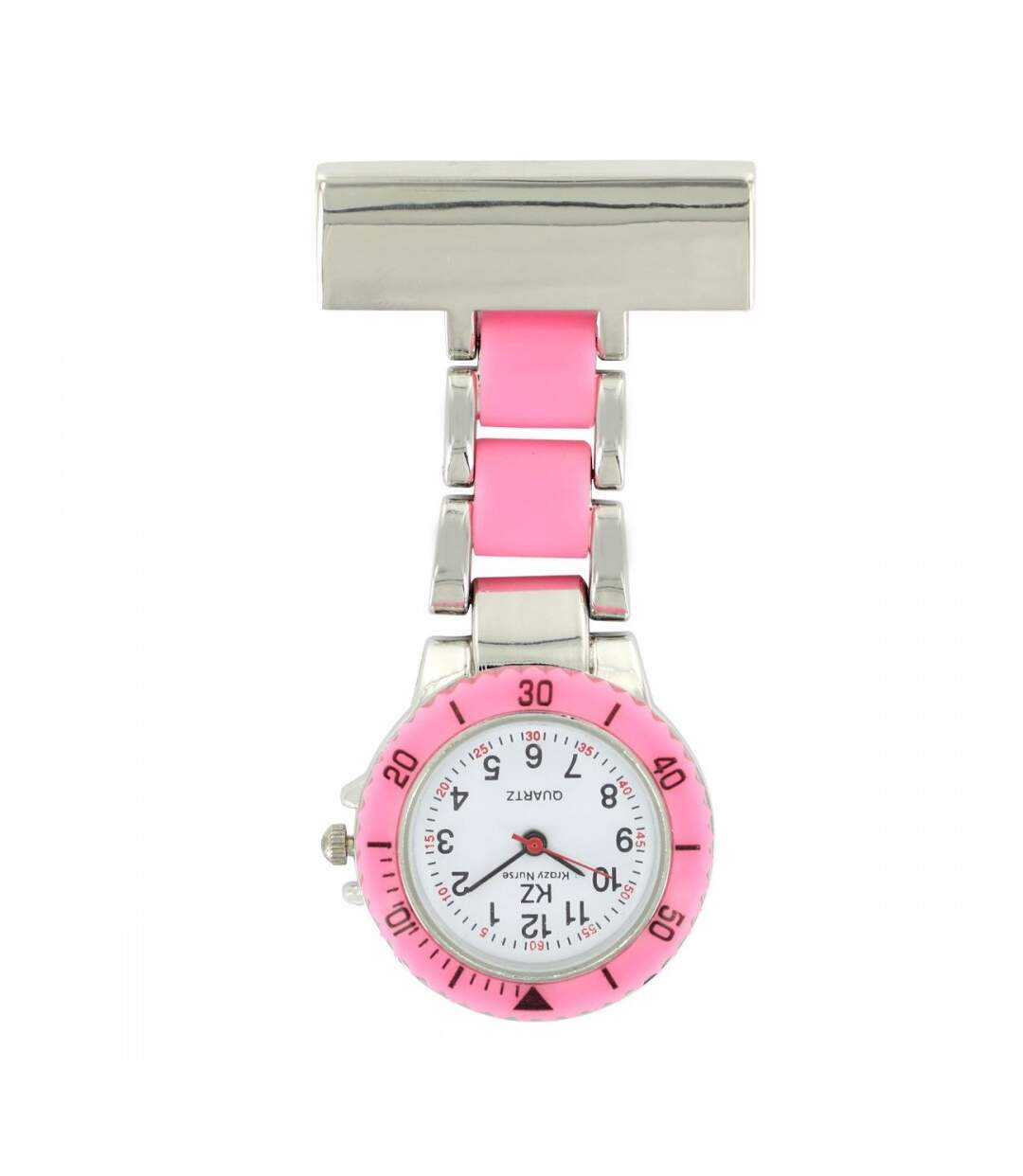 Belle Montre Infirmière Métal Rose KRAZY