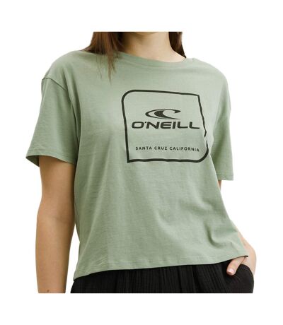 T-shirt Vert/Noir Femme O'Neill Cube