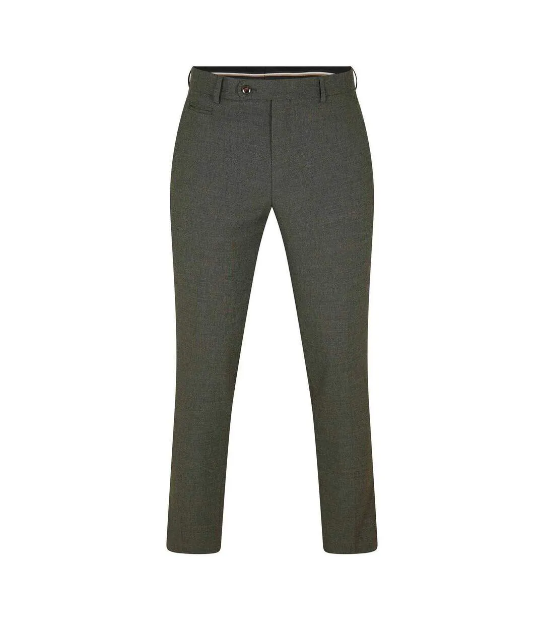 Mens H-genius Straight Leg Trousers Dark Green Boss-1