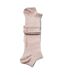 Chaussettes Motif/style Logo Texte Femme Rose Tommy Hilfiger-3