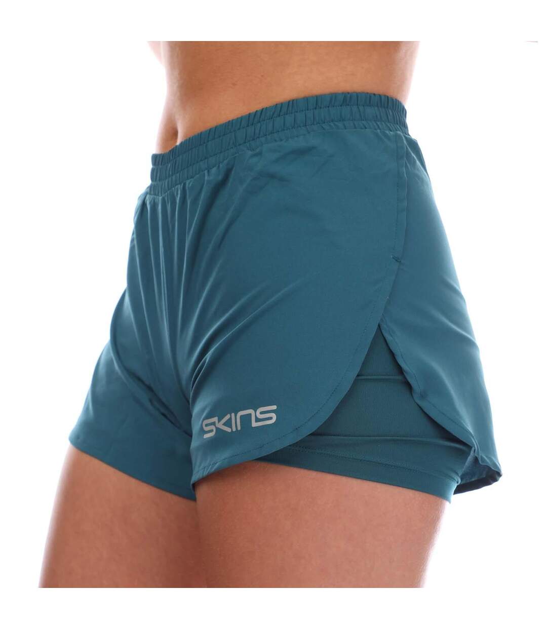 Short Décontracté Series-3 X-fit Femme Bleu Sarcelle Skins-3