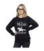 Disney Femmes/Les femmes Mulan Movie Mono Horse Sweatshirt (Noir) - UTBI26589-2