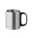 Taniss double wall 300ml mug one size matt silver MidOcean-1