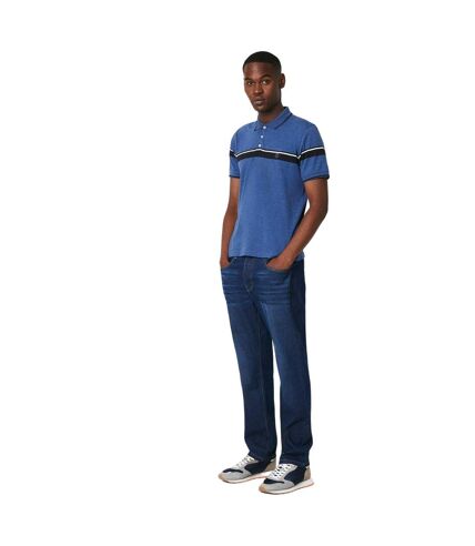 Polo placement homme bleu Burton Burton