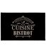 Tapis de Cuisine Saveur 50x80cm Noir-1