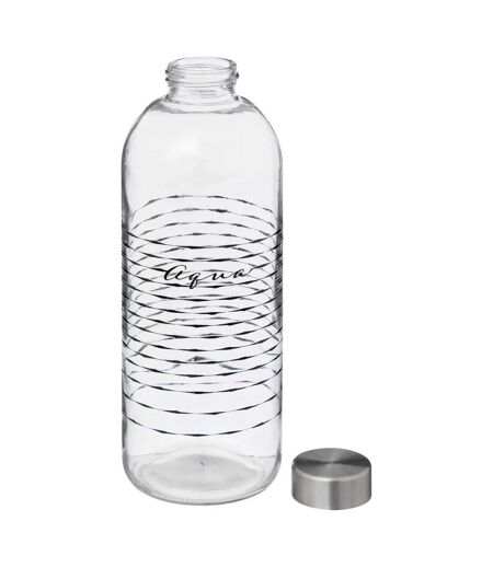 Bouteille en Verre Aqua 1L Transparent