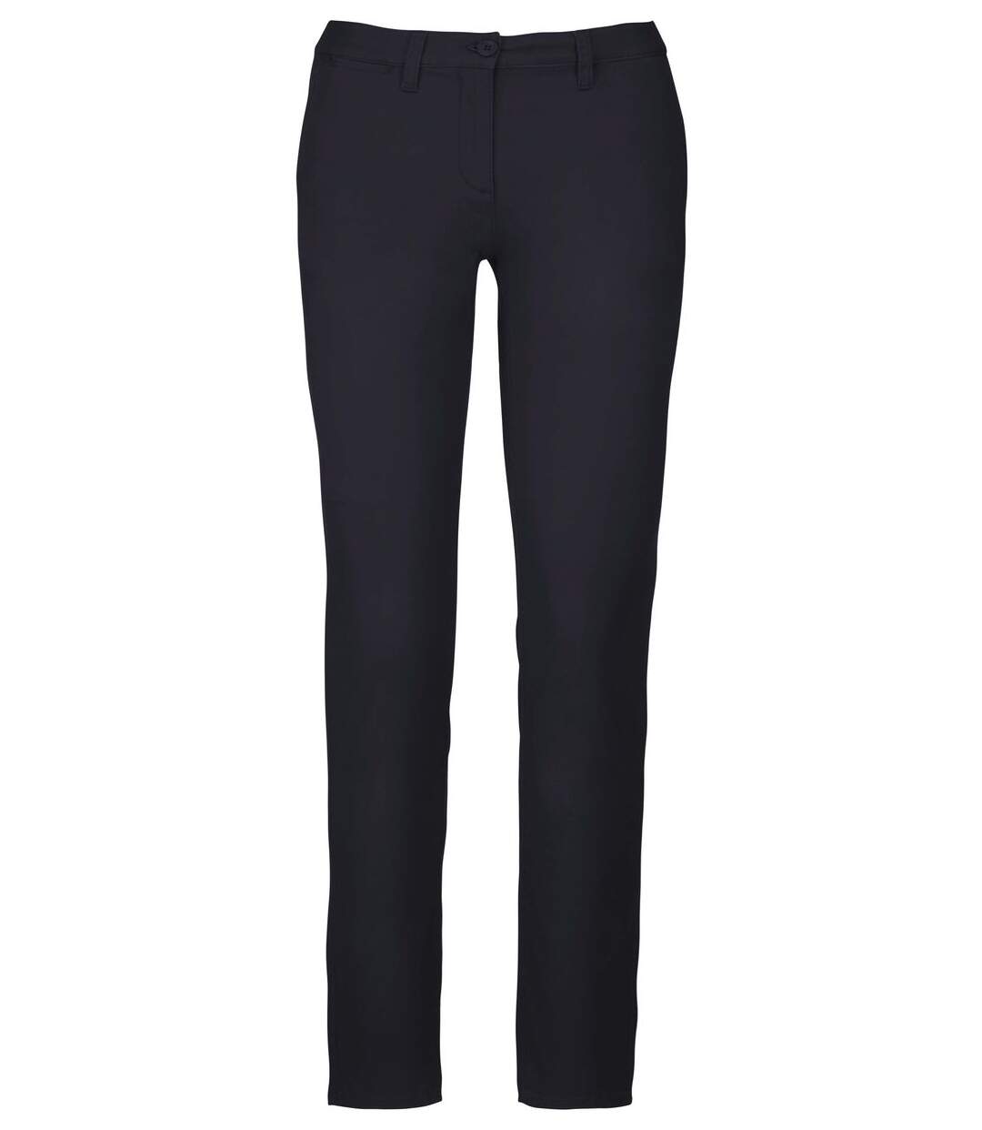 pantalon chino pour femme - K741 - bleu marine