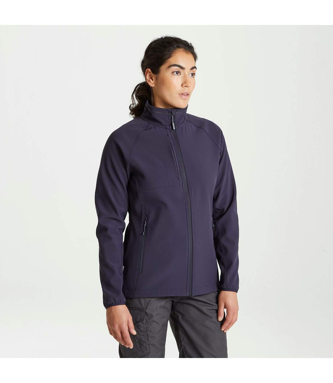 Veste softshell expert basecamp femme bleu marine foncé Craghoppers