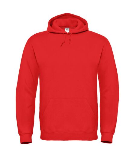 B&c Unisexe Adultes Sweatshirt À Capuche/haut De Forme Rouge B And C