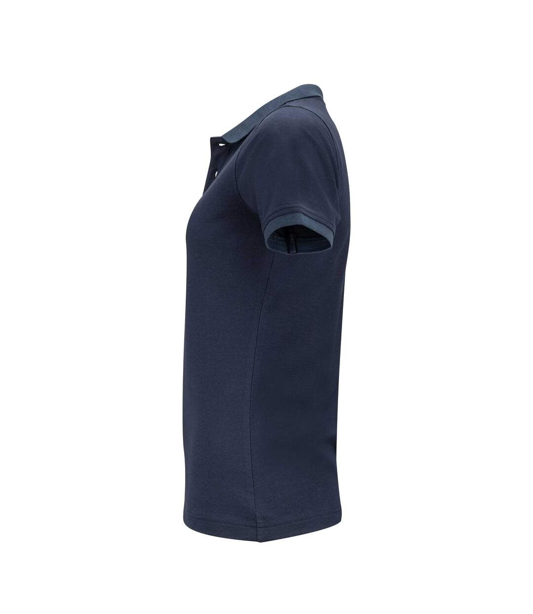 Womens/ladies Pinedale Piqué Polo Shirt Navy James Harvest-3