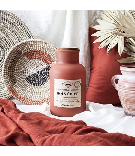 Bougie Parfumée Déco Desert 1000g Bois Épicé