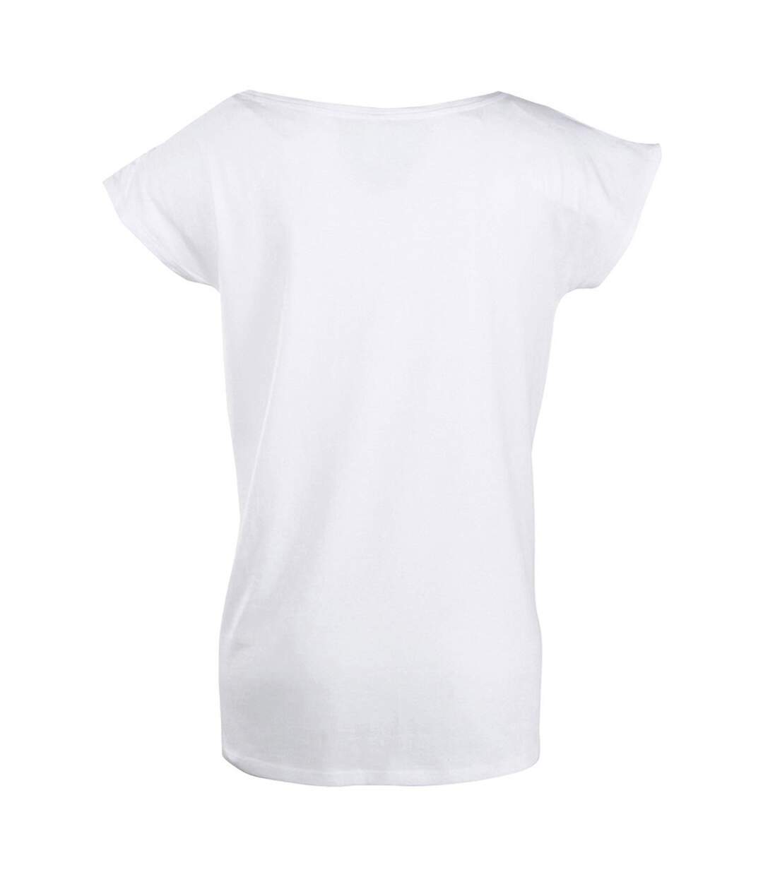 Marylin t-shirt long à manches courtes femme blanc SOLS-2