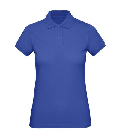 Polo inspire femme bleu cobalt B&C