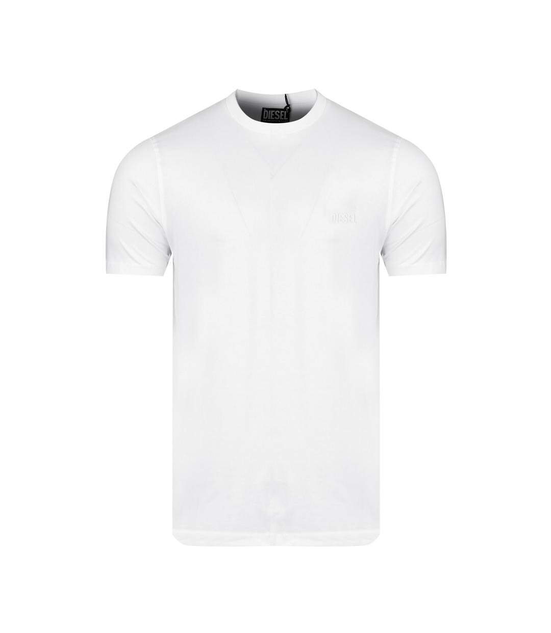 T-shirt blanc homme diesel just a18997-1