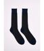 Chaussettes voile à côtes-1