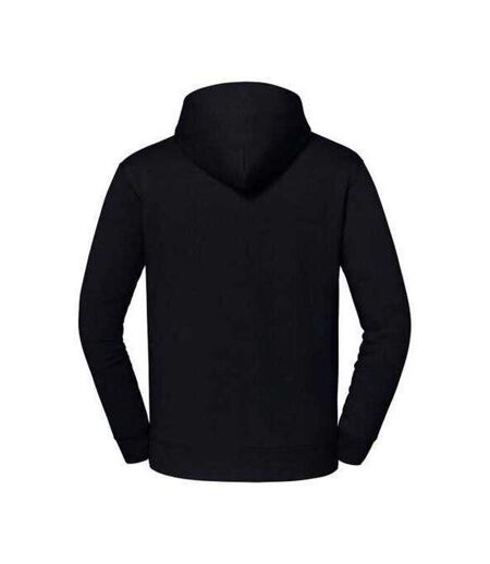 Sweat Uni À Capuche Iconic Premium Adulte Noir Fruit Of The Loom