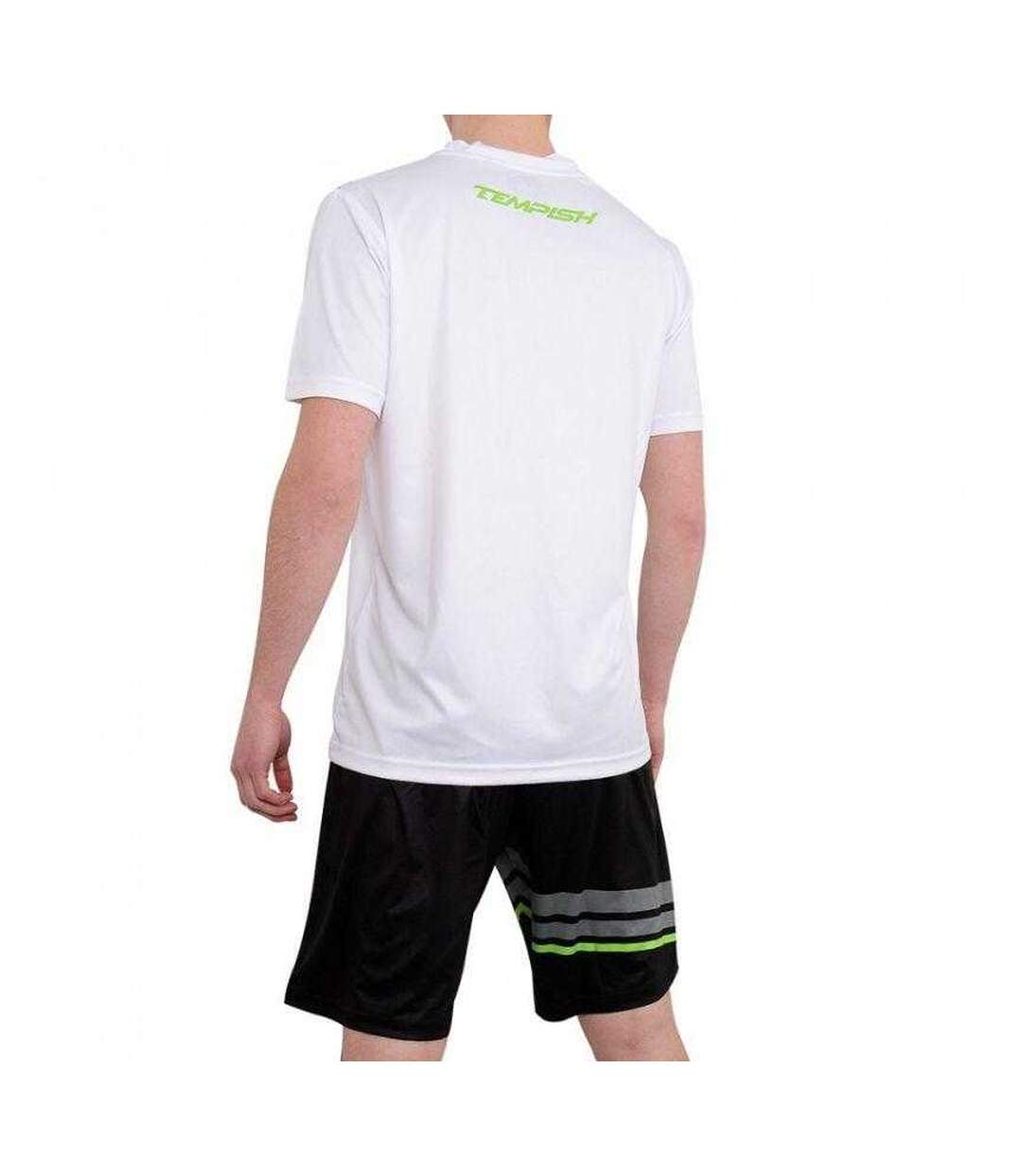 T-shirt Parade Homme Blanc Noir Tempish-2