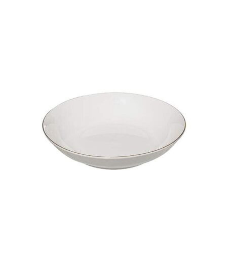 Lot de 6 Assiettes Creuses Petit Salon 20cm Blanc
