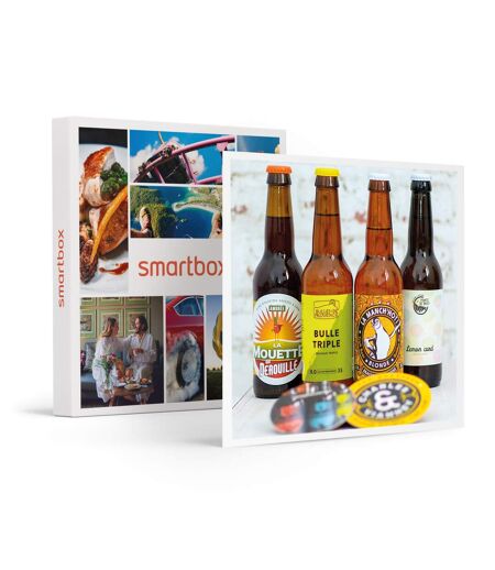 Coffret de bières à savourer chez soi - SMARTBOX - Coffret Cadeau Gastronomie