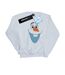 Disney Sweatshirt Frozen Olaf Face Womens/Ladies (Blanc) - UTBI19111-1