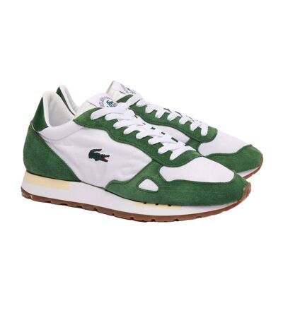 Mens Partner Leather 70s Trainers White Lacoste