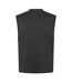 Débardeur Entraînement Motif/style Perforé Homme Noir Couture Club-3