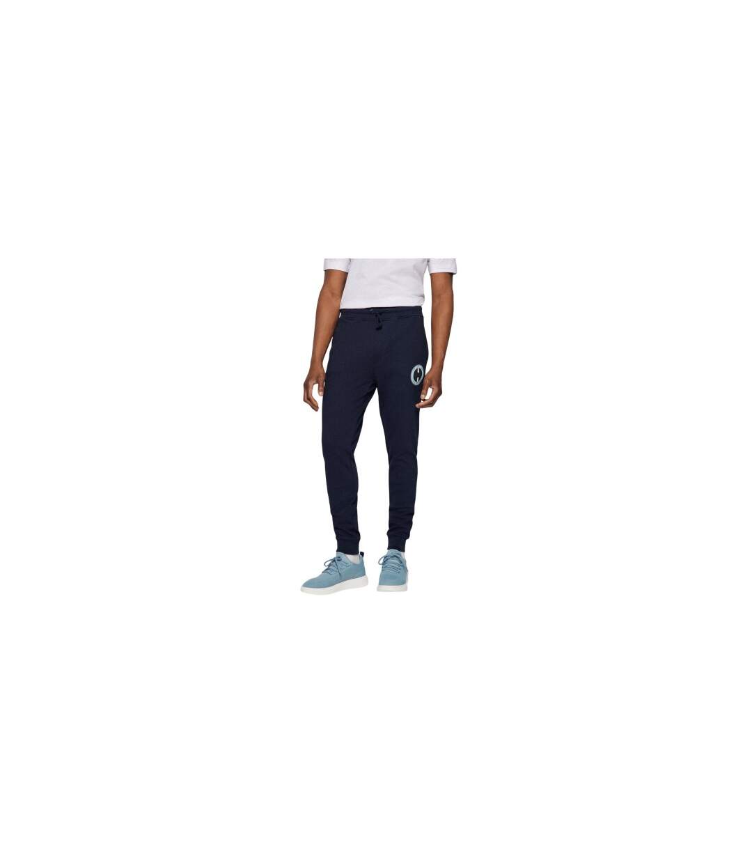Pantalon De Survêtement Javan Homme Bleu Foncé Boss-1