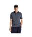 Mens Regular Short-sleeved Polo Shirt Blue Gant-2