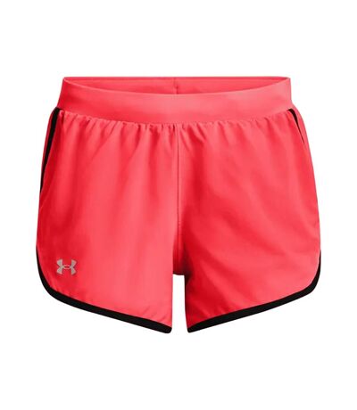 Womens/ladies Fly By 2.0 Shorts Red Under Armour
