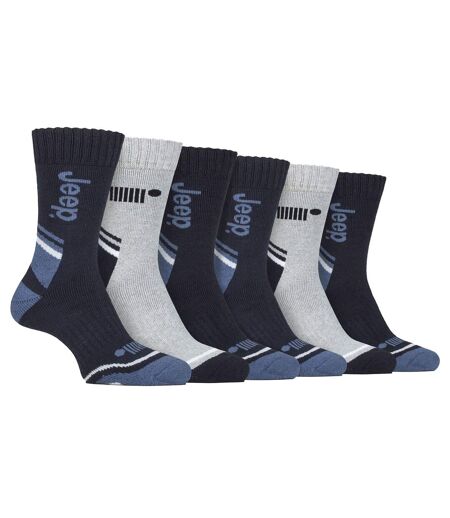 Paquet de 6 chaussettes d'extérieur pour bottes de marche pour hommes