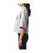 Womens/ladies Studio Oversized T-shirt Grey 4th & Reckless-4