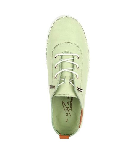 Tennis Motif/style Imprimé Animal St Ives Femme Vert De Gris Lunar