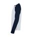 T-shirt homme blanc / bleu marine oxford Skinni Fit-4