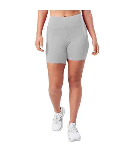 Womens/ladies Slim Shorts Grey Mist Nathan
