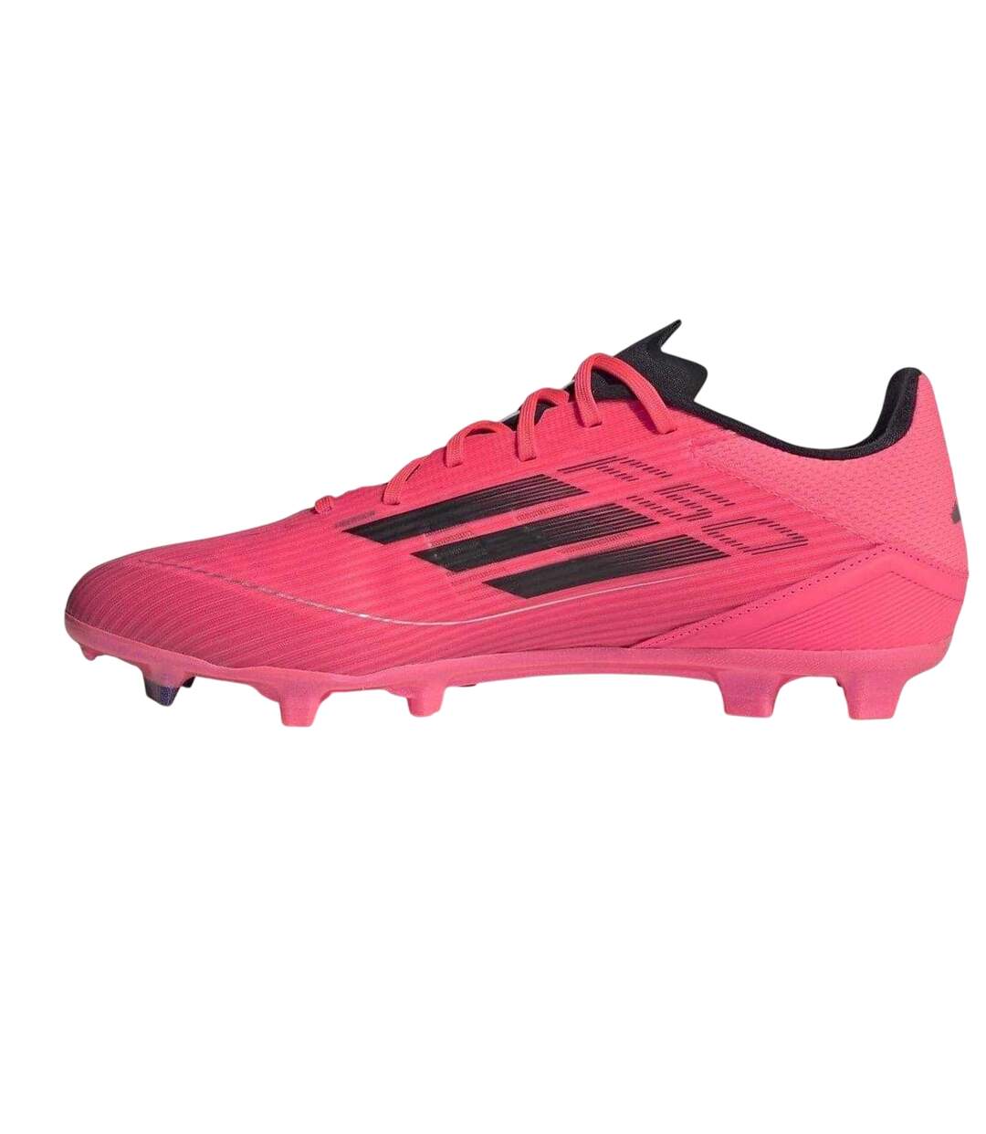 Chaussures De Foot Pour Terrain Ferme Messi F50 Homme Rose Noir Adidas-3