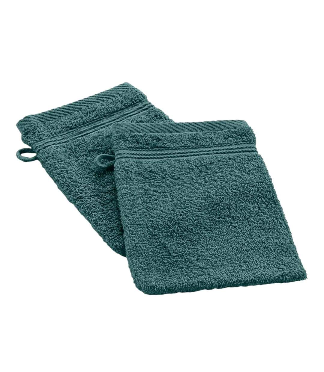 Lot de 2 Gants de Toilette Tendresse 15x21cm Orage-1