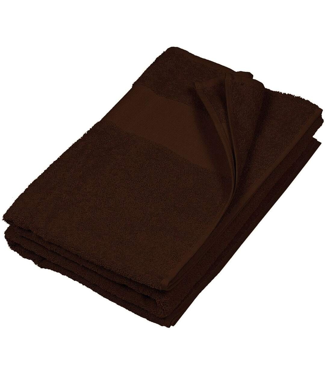 Drap de bain 100 x 150 cm - K111 - marron chocolat-1