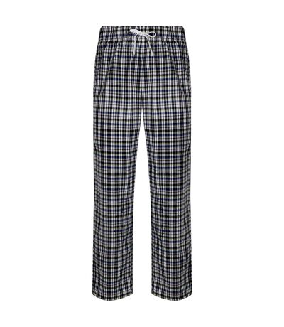 Mens PJS Size S-XXL Pyjamas Pelaco 100% Cotton Flannel Navy Red
