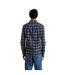 Chemise Motif/style À Carreaux Brewer Homme Bleu Farah-3