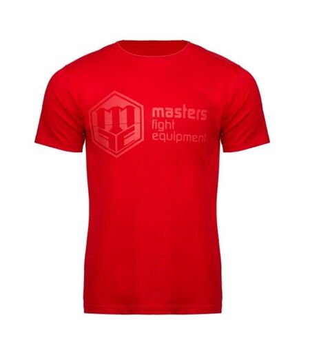 T-shirt Homme Rouge Masters