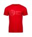 T-shirt Homme Rouge Masters-1